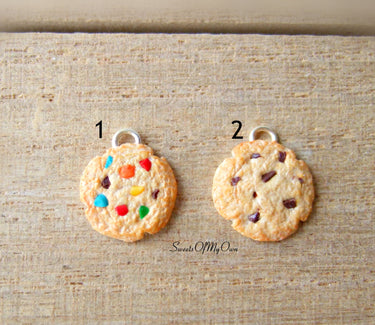 Cookie Charm (small) Chocolate/Rainbow - SweetsOfMyOwn